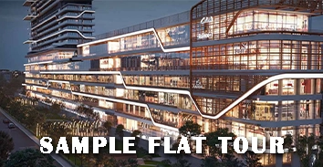 m3m the line sector 72 noida sample flat tour